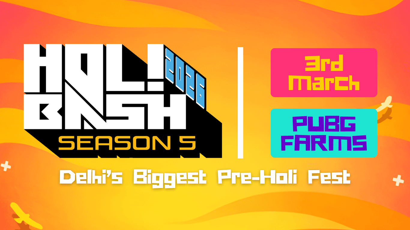 Holi Bash Background